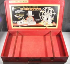 A C GILBERT Vintage METAL ERECTOR SET BOX   20" x 12" x 3"  No 8-1/2 Kit