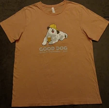 Lg Seadog Brewing Co Good Dog Bad Dog Dual Side Graphic Beer Collection T Shirt