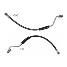 Sunsong Front Left & Right Brake Hydraulic Hose Kit for Bronco F-100 F-150 F-250