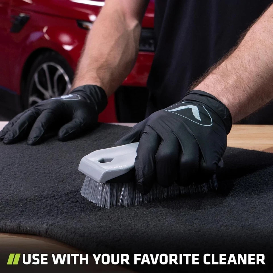 Carpet Cleaning and Scrub Brush for Floor Mats, Cleaning Brush for Car Interi...