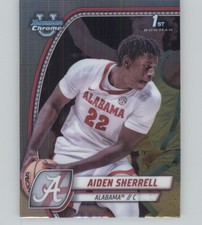 2024-25 Bowman University Chrome #3 Aiden Sherrell