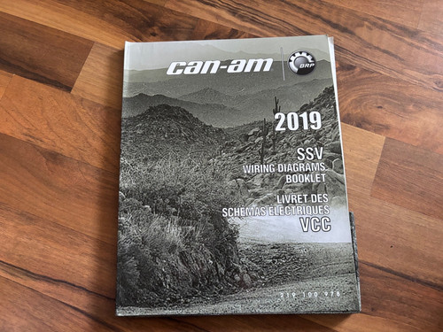 2019 CAN AM Wiring Diagrams Manual_SSV VCC_COMMANDER MAVERICK SPORT TRAXTER_VGC!