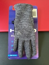 NEW Head Running Gloves Digital Women's Sensatec Heather Gray Size Medium