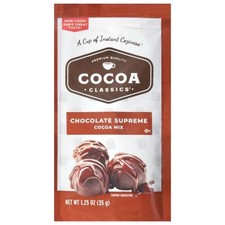 12 Cocoa Classics, Chocolate Supreme Cocoa Mix, 1.25 Ounce