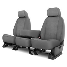 For Chevy Avalanche 07-09 Cool Mesh 1st Row Silver Custom Seat Covers