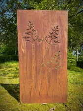 HINGUCKER GRAS sehr dekorativer Sichtschutz Patina Rost Metall Qualität