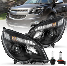 Halogen Type Projector Headlight Assembly Fit 2010-2015 Chevy Equinox Headlamp B
