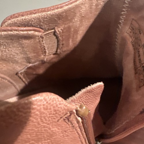 Vionic Caramel Brown Leather Bootie Ankle Boots Size 9 Lightly Used - Picture 9 of 15