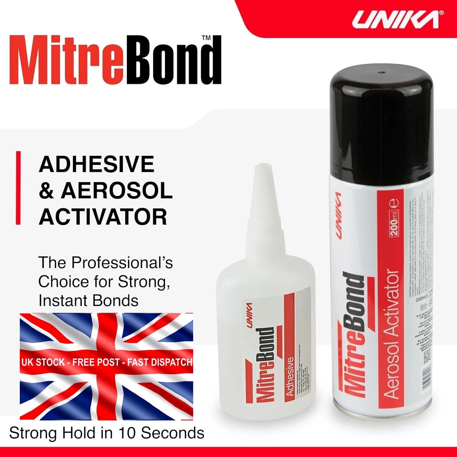 MitreBond Superglue & Aerosol Activator - Image 2