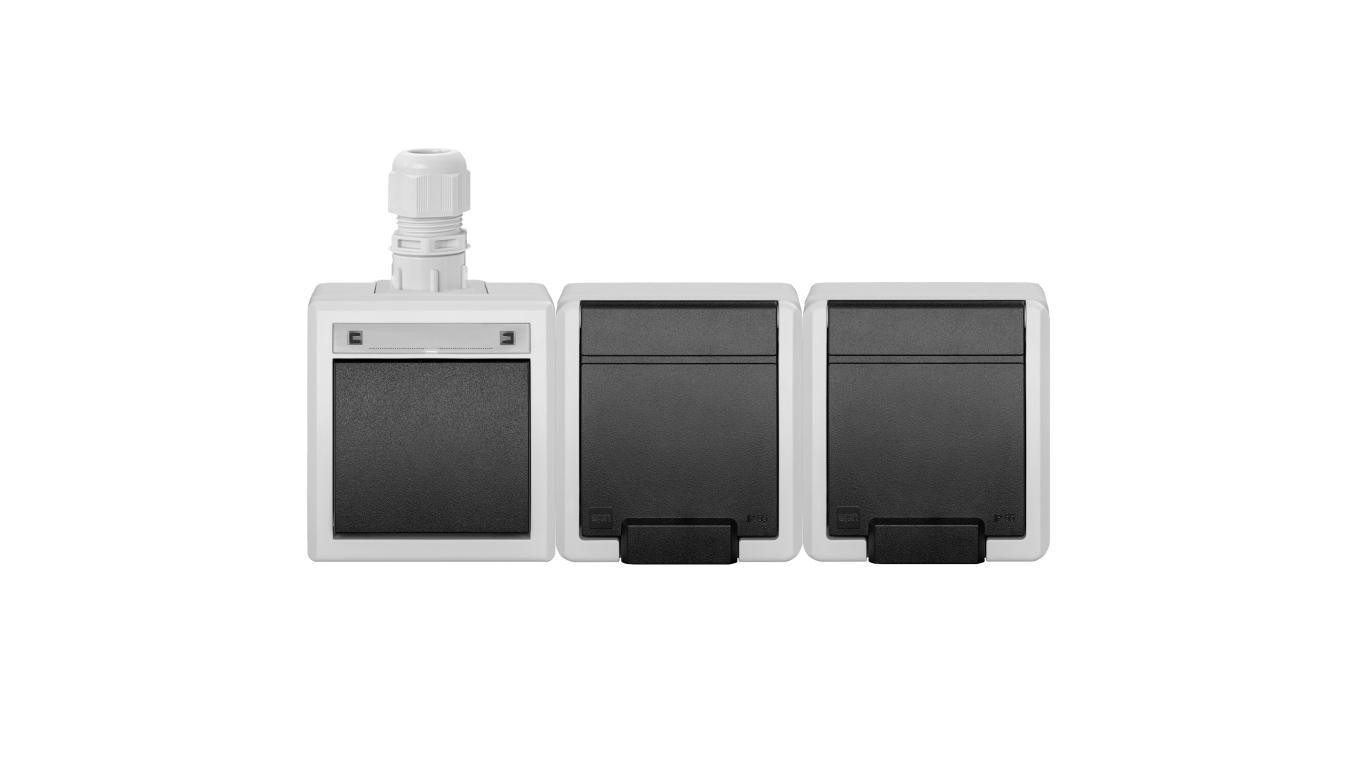 AQUANT 2K set surface mounted connector 5049-65