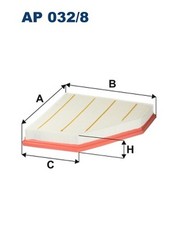 FILTRON Luftfilter AP 032/8 Filtereinsatz f�r BMW F82 F83 F80 F34 F21 F36 F32