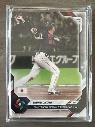 2026 Topps Now Shohei Ohtani #WB4 1st Career WBC Grand Slam Dodgers Japan