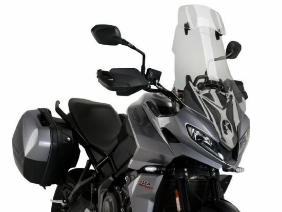 Puig Light Smoke Touring Screen With Extender Triumph Tiger 660 Sport 2022-2025