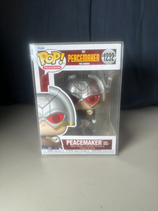Funko POP! Television DC Peacemaker the Series - Peacemaker with Eagly #1232