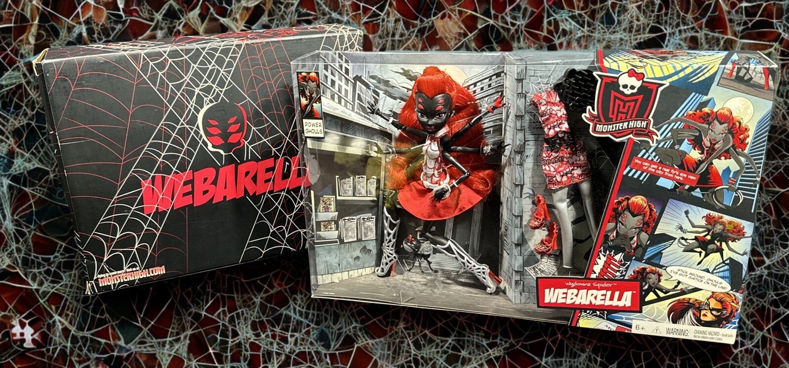 Monster High Webarella Wydowna Spider SDCC Exclusive Doll 20