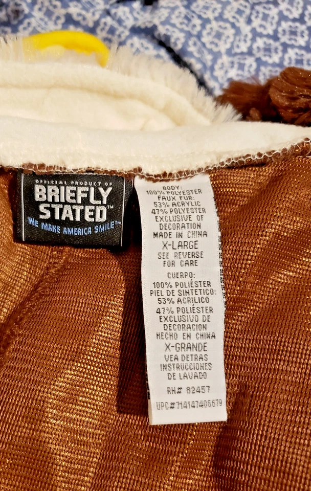 Fantasia de mascote cosplay unissex águia brevemente declarada Halloween tamanho XL Philadelphi - Imagem 4 de 4