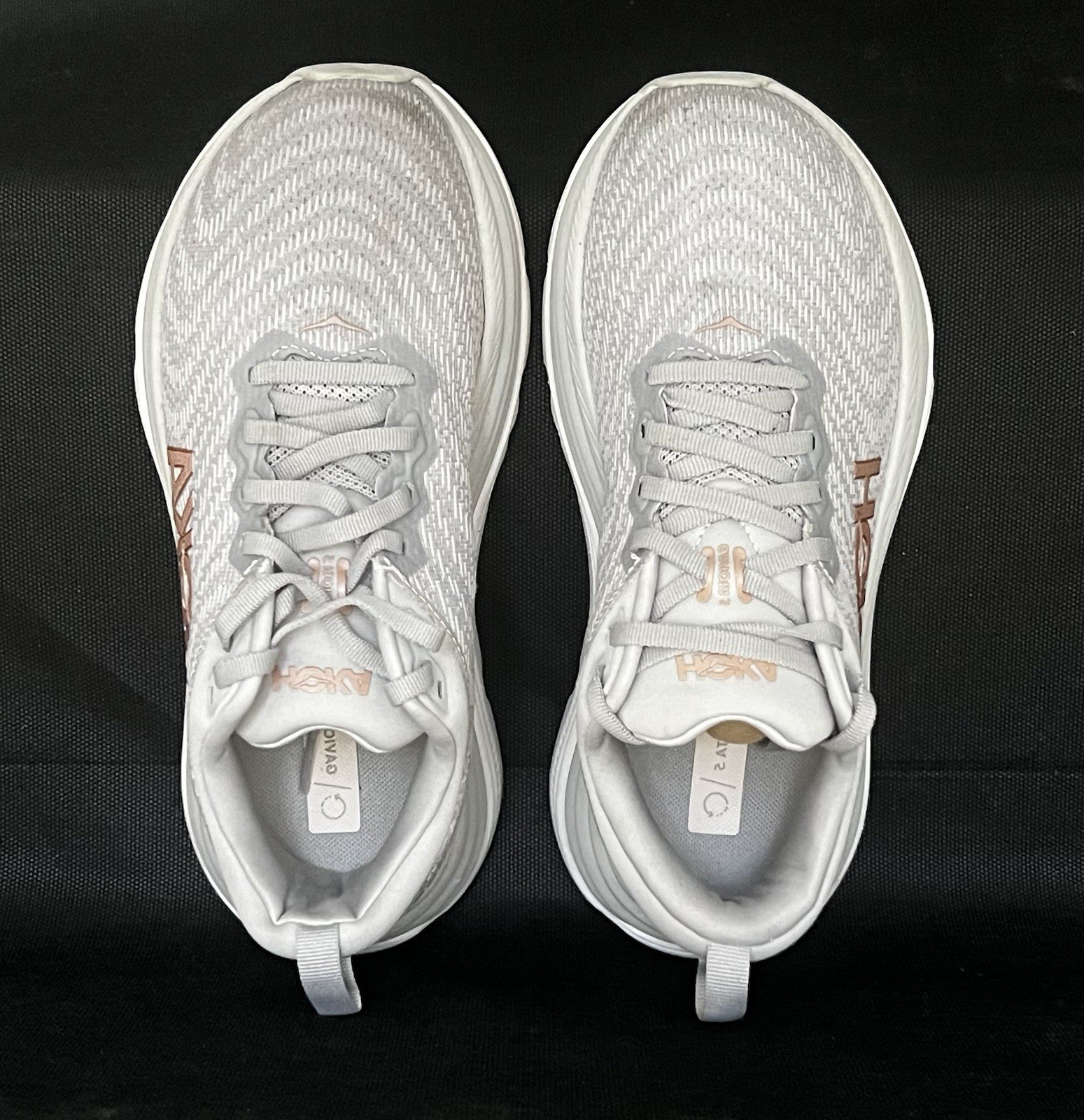 Hoka One One Gaviota 5 Womens Size 6.5  B 1134270 HMRG Gray Running Shoes thumbnail 5