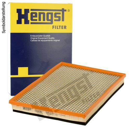Hengst Filter Luftfilter Motor Air Filter E843L-image