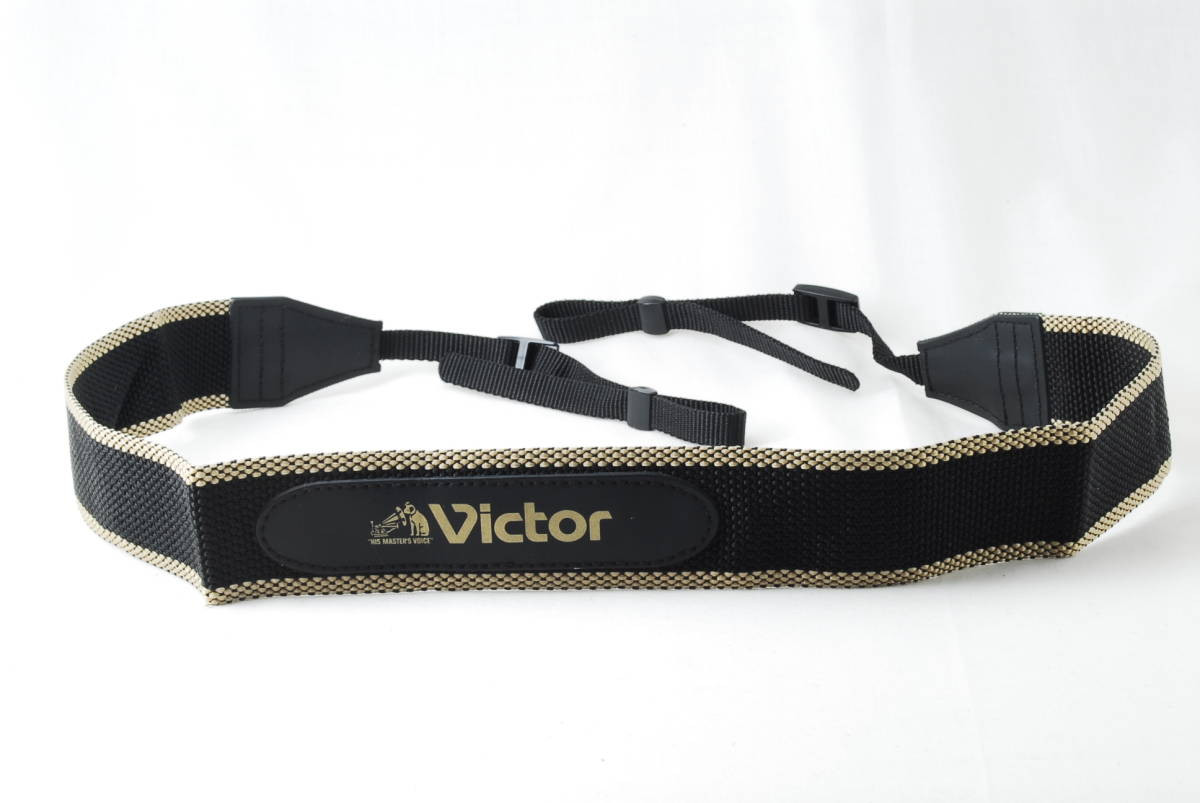 Grade Victor Camera Strap Black Gold Approx. 3.8Cm Wide Neck Shoulder Video