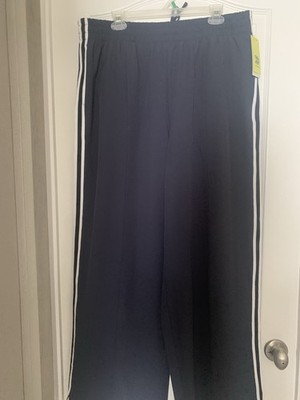 Men's Track Pants Size XXL Navy/White Joggers All In Motion                B37-2
