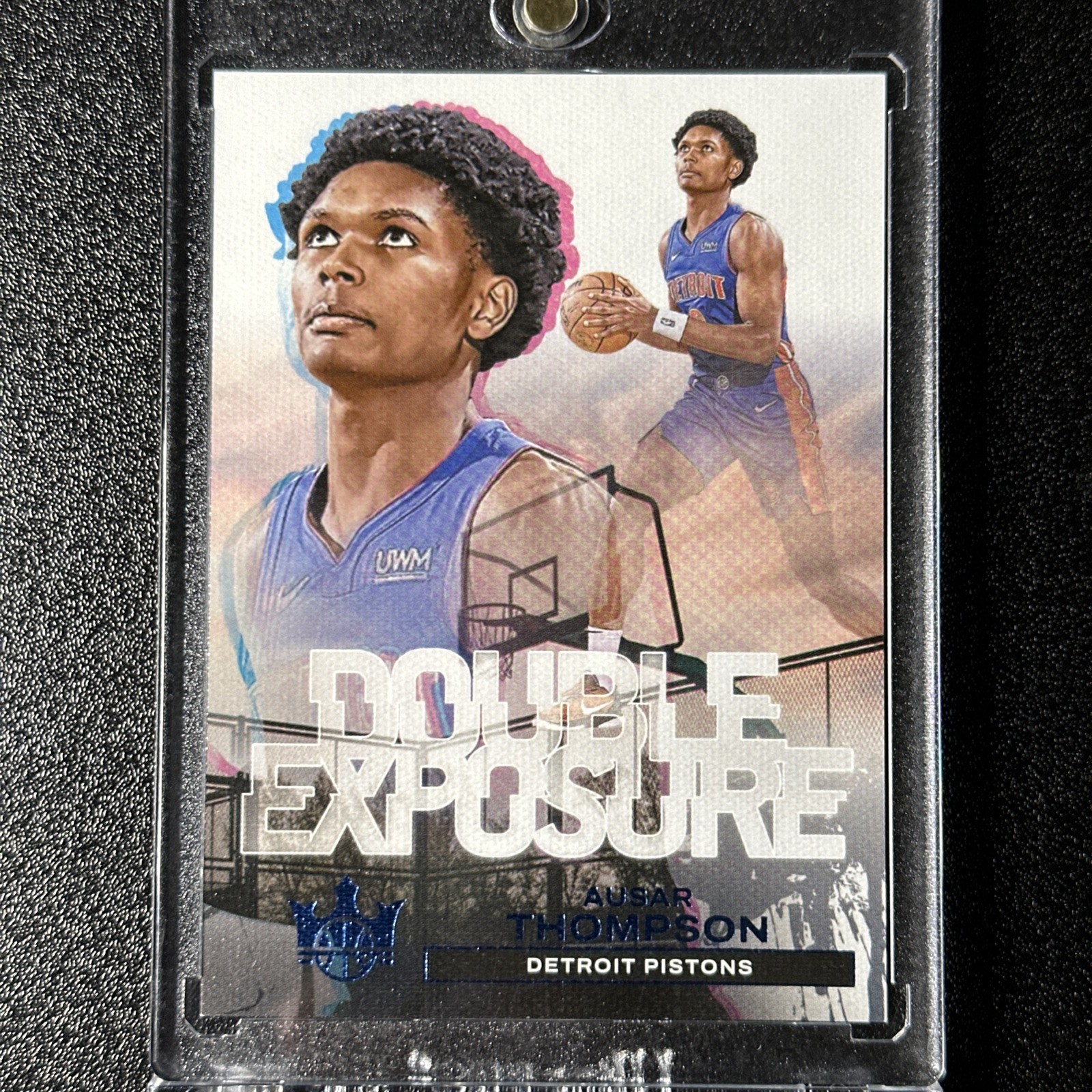 2023 Court Kings - #14 Double Exposure Ausar Thompson Blue /99 - Color Match!!!!