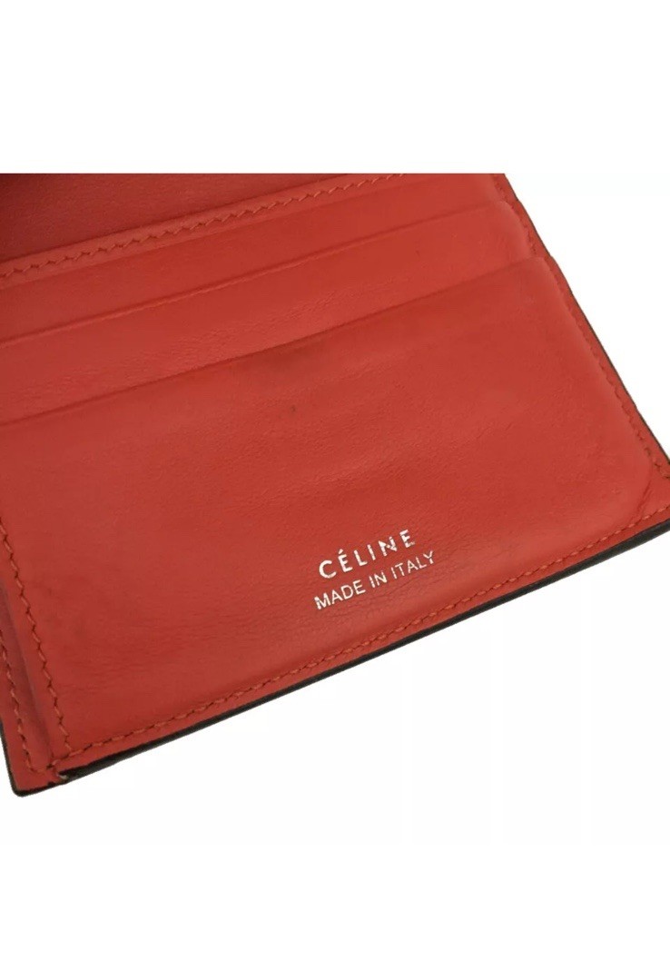 CELINE Small Folded Multifunction Trifold Wallet … - image 8