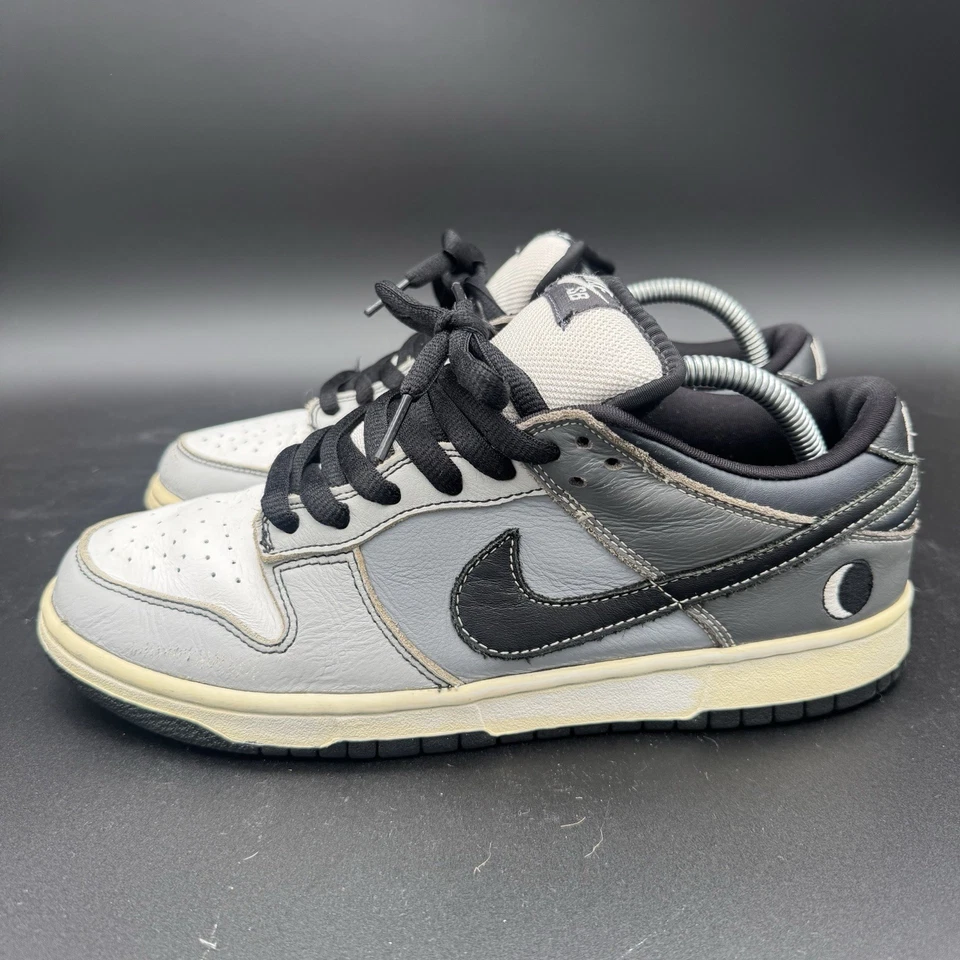 Raro De Colección Nike Dunk Premium SB Low Lunar Eclipse West Talla 9 Difícil de Encontrar 313170-002 Foto 4 de 4