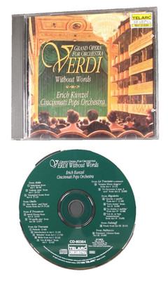 Verdi: Without Words - Music CD - Kunzel/Cincinnati Pops - 2006-07-09 - Telarc