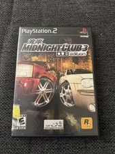 PS2 Midnight Club 3: DUB Edition Rockstar Racing Manual MP Online E10+ NTSC