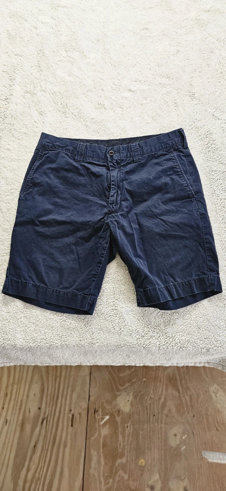 Polo Ralph Lauren Men's Navy Blue Cotton Chino Shorts Zip Button Pockets Logo
Opens in a new window