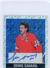 2025 METAL LEGENDS HOCKEY MINI AUTOGRAPH #1/8 Chicago Blackhawks Denis Savard