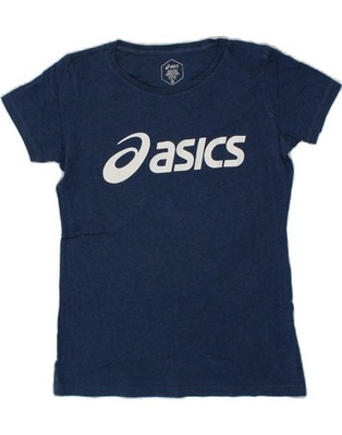 Oasis Damen Grafik T-Shirt Oberteil UK 14 mittelblau OC08