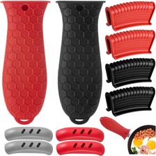 Cast Iron Handle Cover, 10 Packs Silicone Pot Holders, Cast Iron Handle Covers H