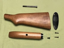 USED H&R TOPPER 12 GAUGE BROWN WOOD STOCK SET FOREND BUTT BOLT PLATE SCREWS