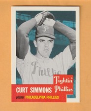 Curt Simmons Philadelphia Phillies 1991 Topps Archives '53 #318 Whitehall PA