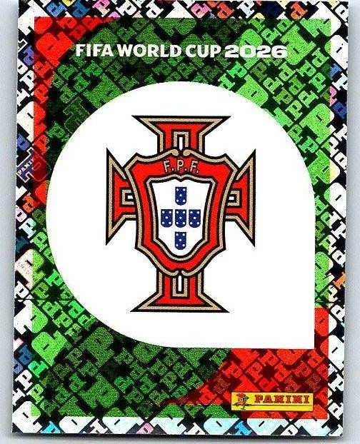 2026 Panini FIFA World Cup Stickers #POR1 Emblem FOIL