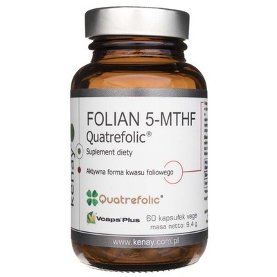 Kenay FOLIAN 5-MTHF (aktive Folsäure) Quatrefolic , 60 Kapseln