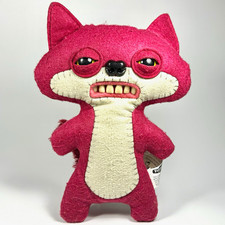Fuggler Spin Master 9in Plush Red Maroon Suspicious Fox Retired