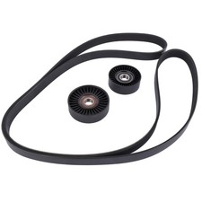 Keilrippenriemen+ Spann Umlenk Rollen für Mercedes C209 W203 W204 W211 SLK R171