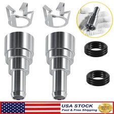 2Pack for Dorman 800-409HP Coolant Connector Inlet/Outlet 3/4In Tube x 5/8In