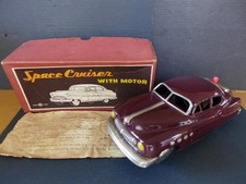 Nomura Toy Period Piece 50 Space Cruiser Tin Car Toy Boxed Vintage JPN Limited R