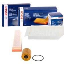 BOSCH POLLEN- LUFT- ÖL-FILTER PAKET passend für Peugeot 206 2A/C 206 CC 2D
