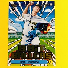 2026 Topps Series 1 Celebration Jacob Misiorowski 8-Bit Ballers RC 8B-5 Brewers