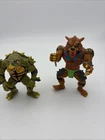 VTG 1991 Tokka and Rahzar Movie Figures Teenage Mutant Ninja Turtles  TMNT