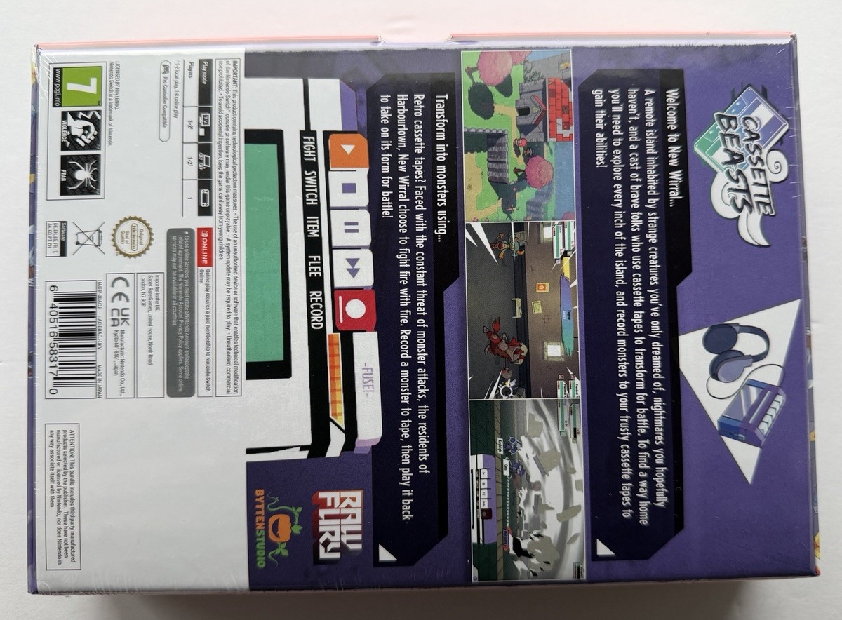 【新品】Cassette Beasts Deluxe Edition Cassette Beasts Deluxe Edition - Nintendo Switch - New - Super