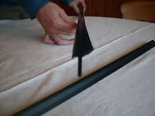 FORD CORTINA MK3 EXTERIOR DOOR GLASS SEALS.(4 Door).SCRAPER SEALS,WEATHER SEALS.