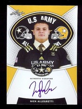 NICK ALLEGRETTI Washington Commanders, Chiefs / Illinois 2014 Leaf TOUR AUTO RC
