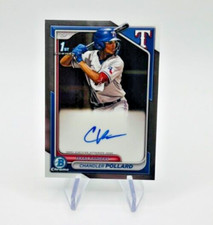 CHANDLER POLLARD 2024 Bowman Baseball #CPA-CP 1st Autograph Texas Rangers