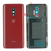 Oneplus 7 Back Cover Rear Housing Frame Camera Lens Red