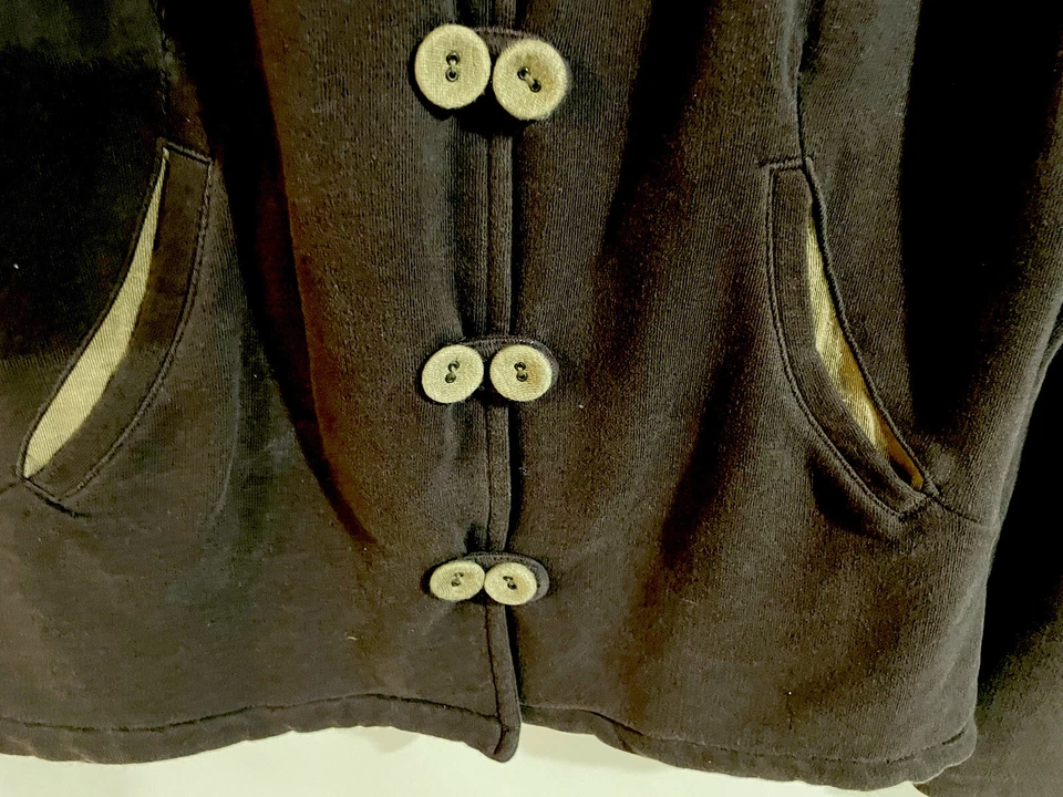 Chaqueta Horny Toad Marrón Botton Up Talla M Algodón Orgánico 100% Foto 4 de 4